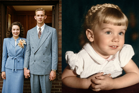 Elizabeth, Clarence, and Nancy
