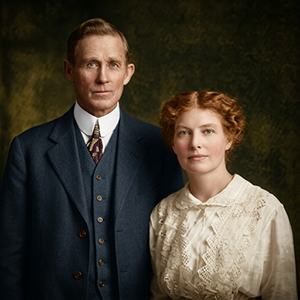 Effie and Father - William.